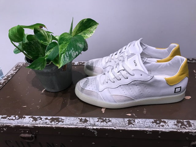 date sneakers modello sporty yellow