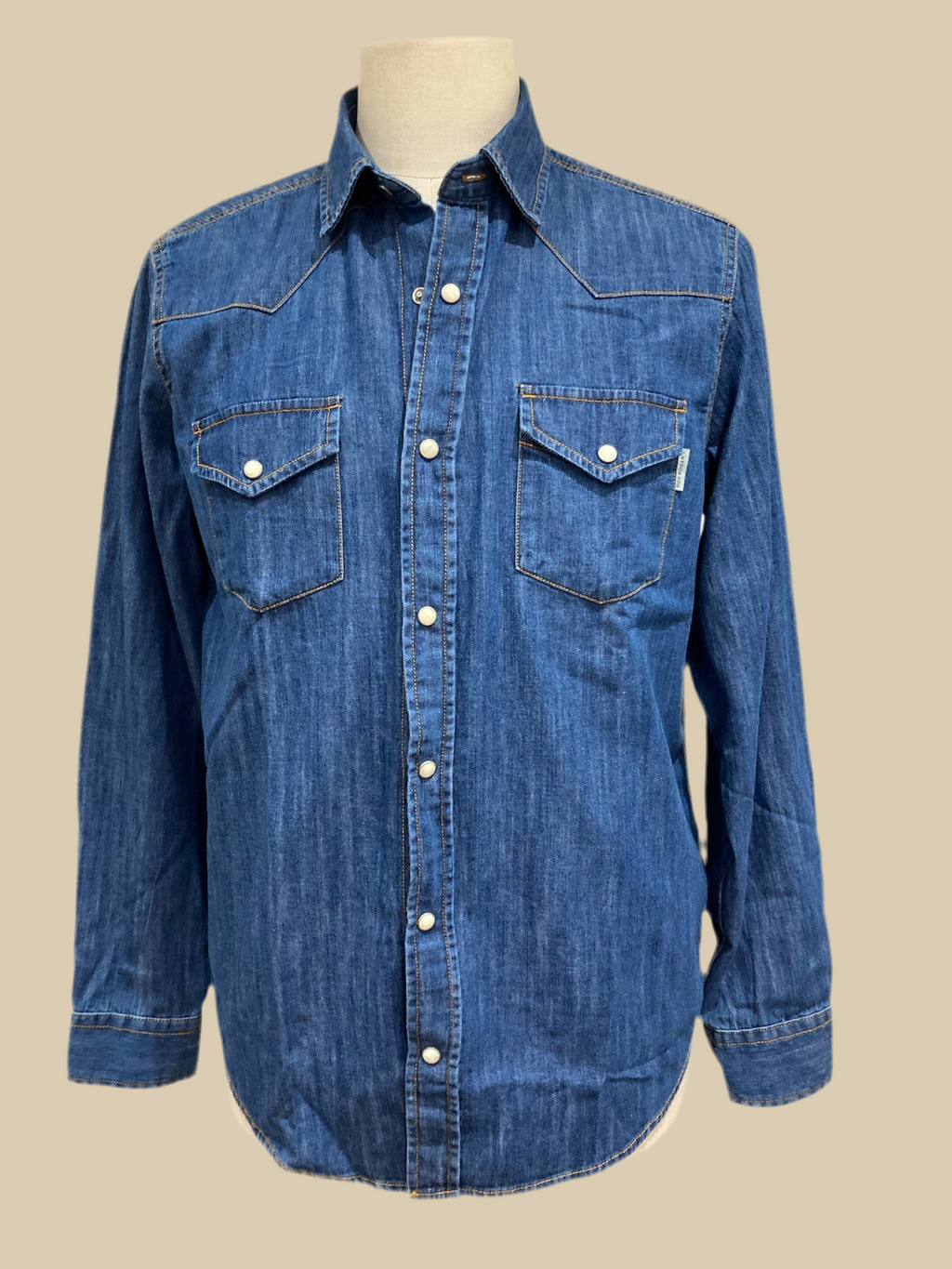 Roy Roger’s camicia texana in jeans martin