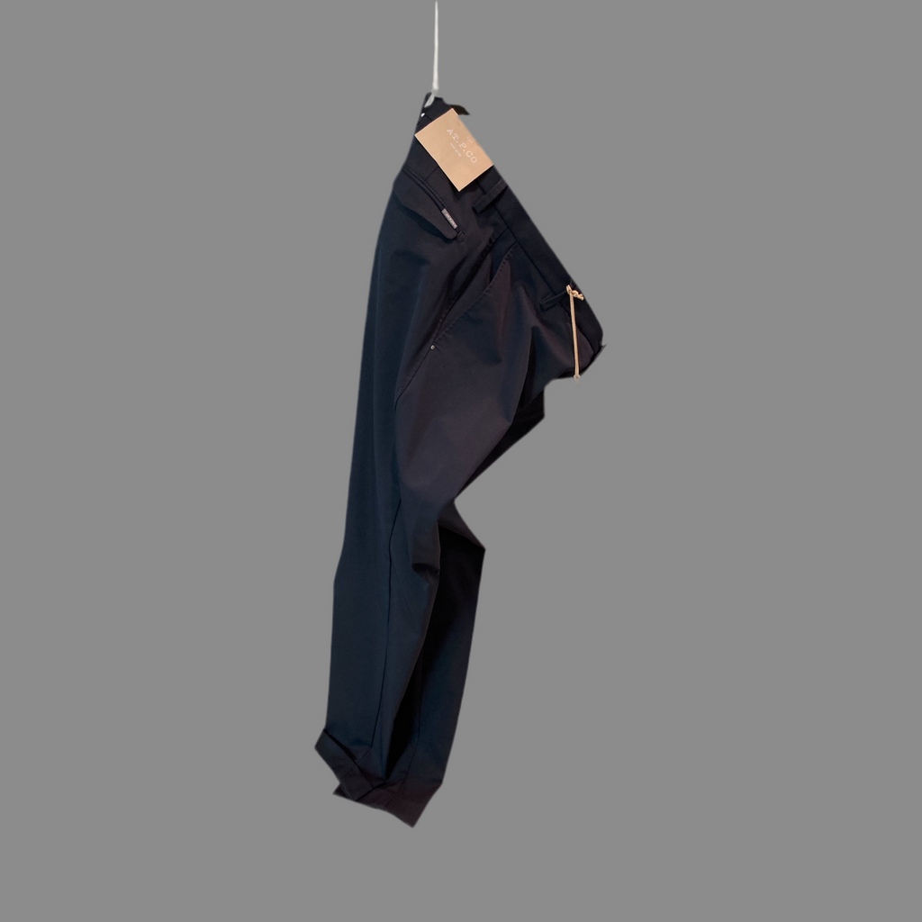 Atpco pantalone sasa blu tessuto tecnico no stiro