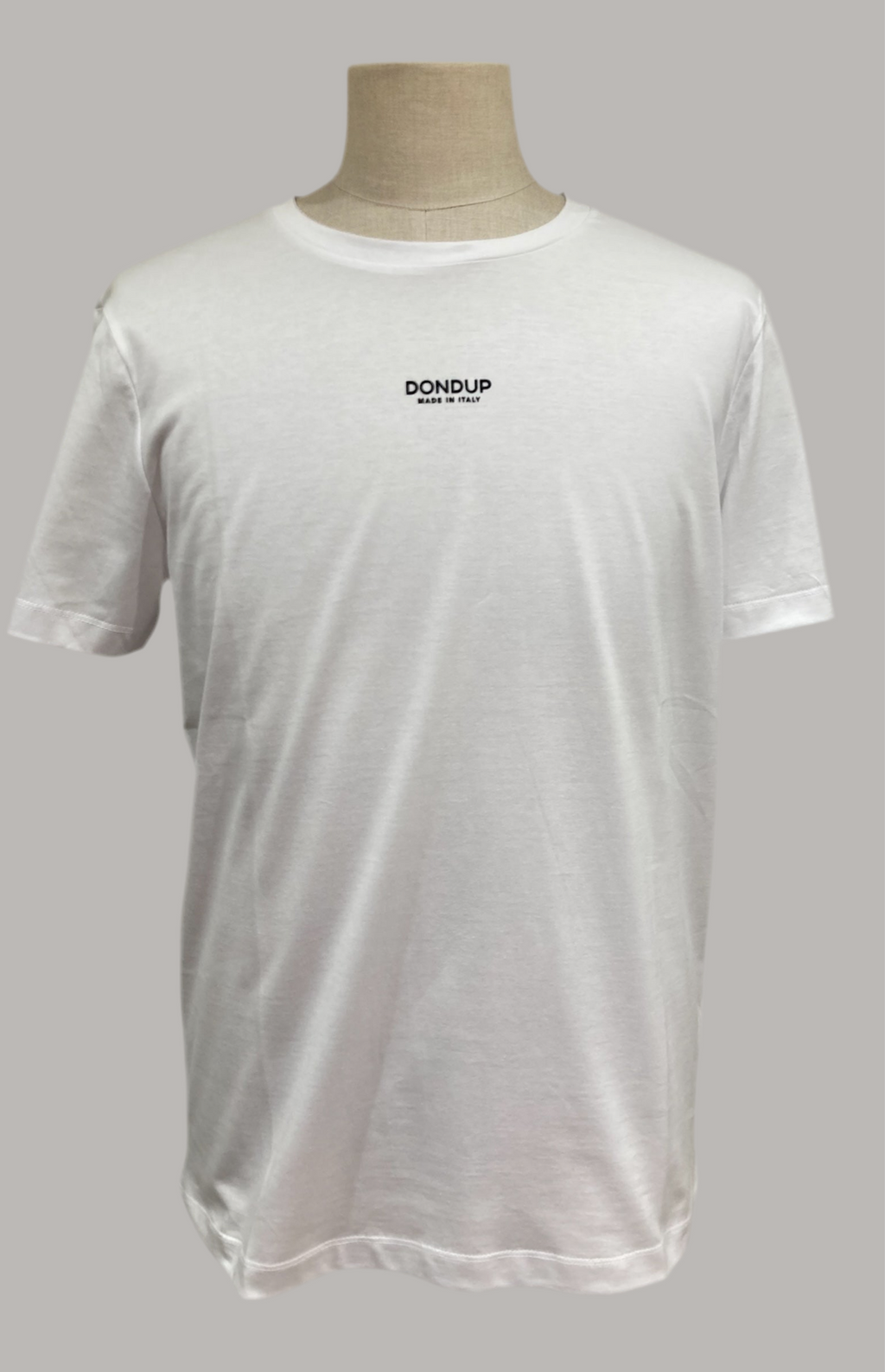 Dondup t-shirt bianca logo dondup