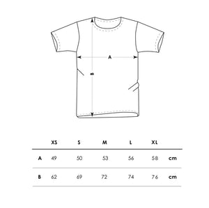 T-shirt ricamata “ sprizzo di gioia “