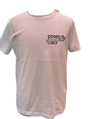 dondup t-shirt 1313 bianca