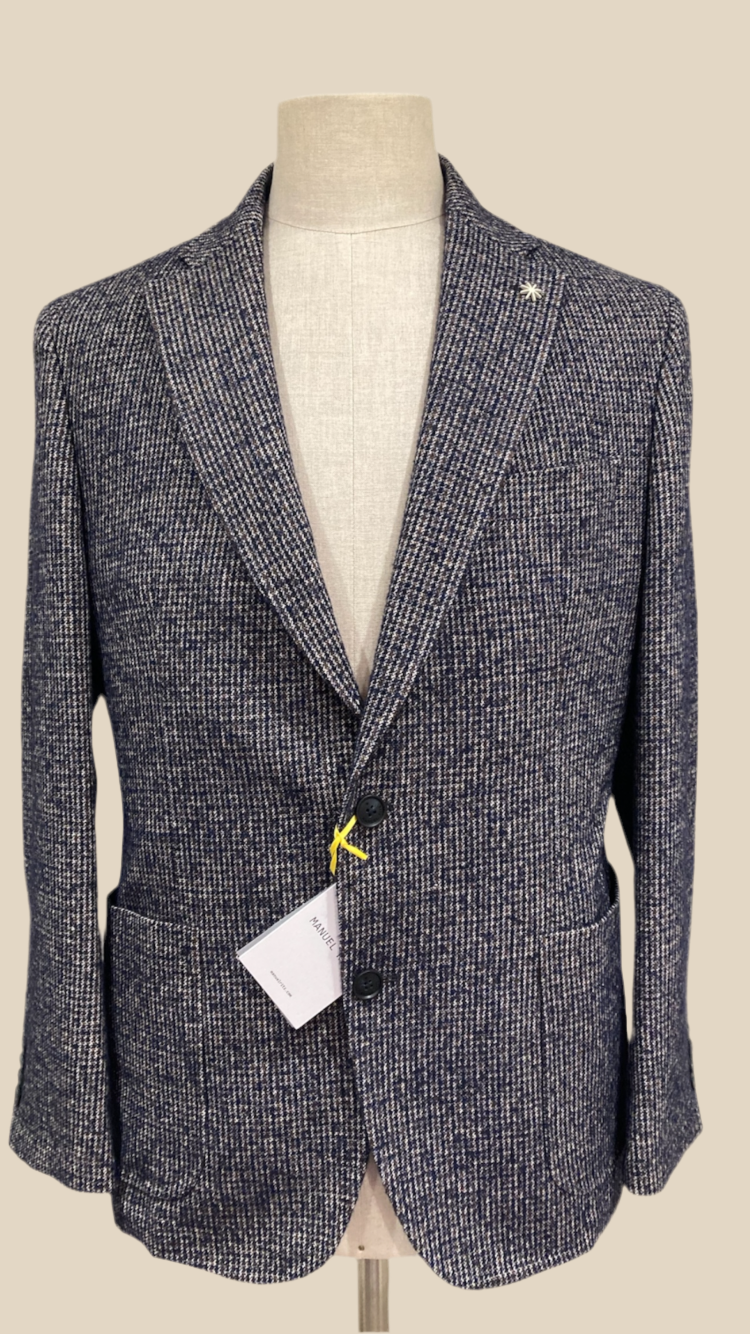 Manuel ritz giacca 3932G2034 pied poule