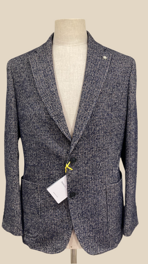 Manuel ritz giacca 3932G2034 pied poule