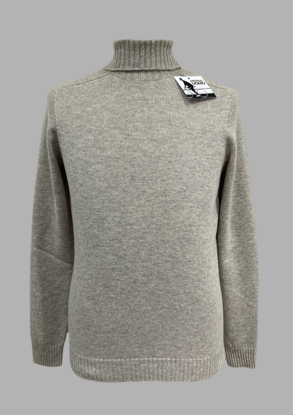 Arsenal dolcevita rasato grigio