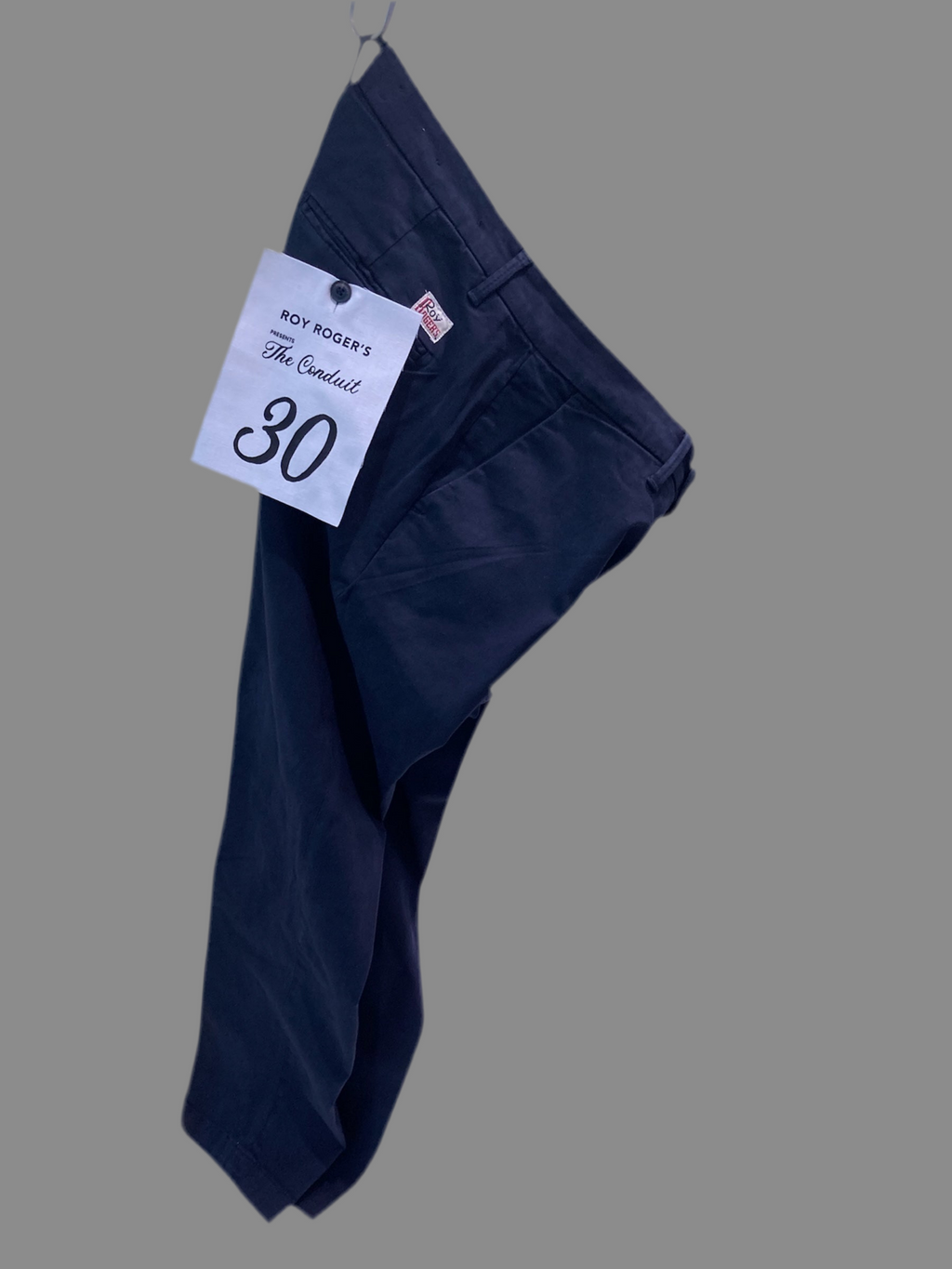 Roy Roger’s pantalone conduit blu