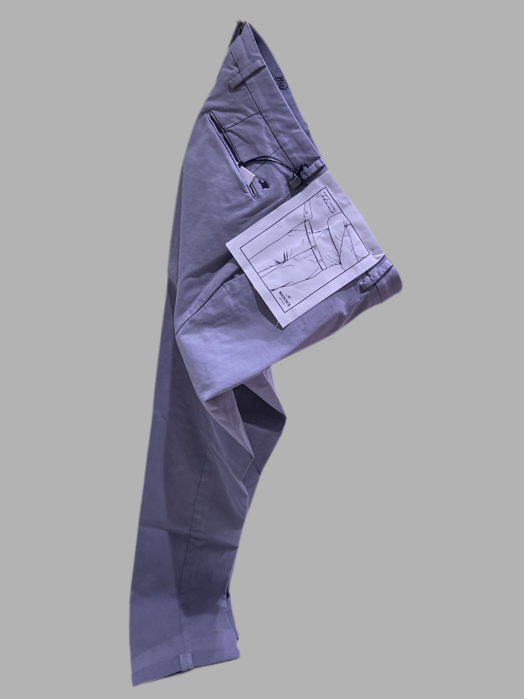 Masons  pantalone Milanoflex colore ghiaccio