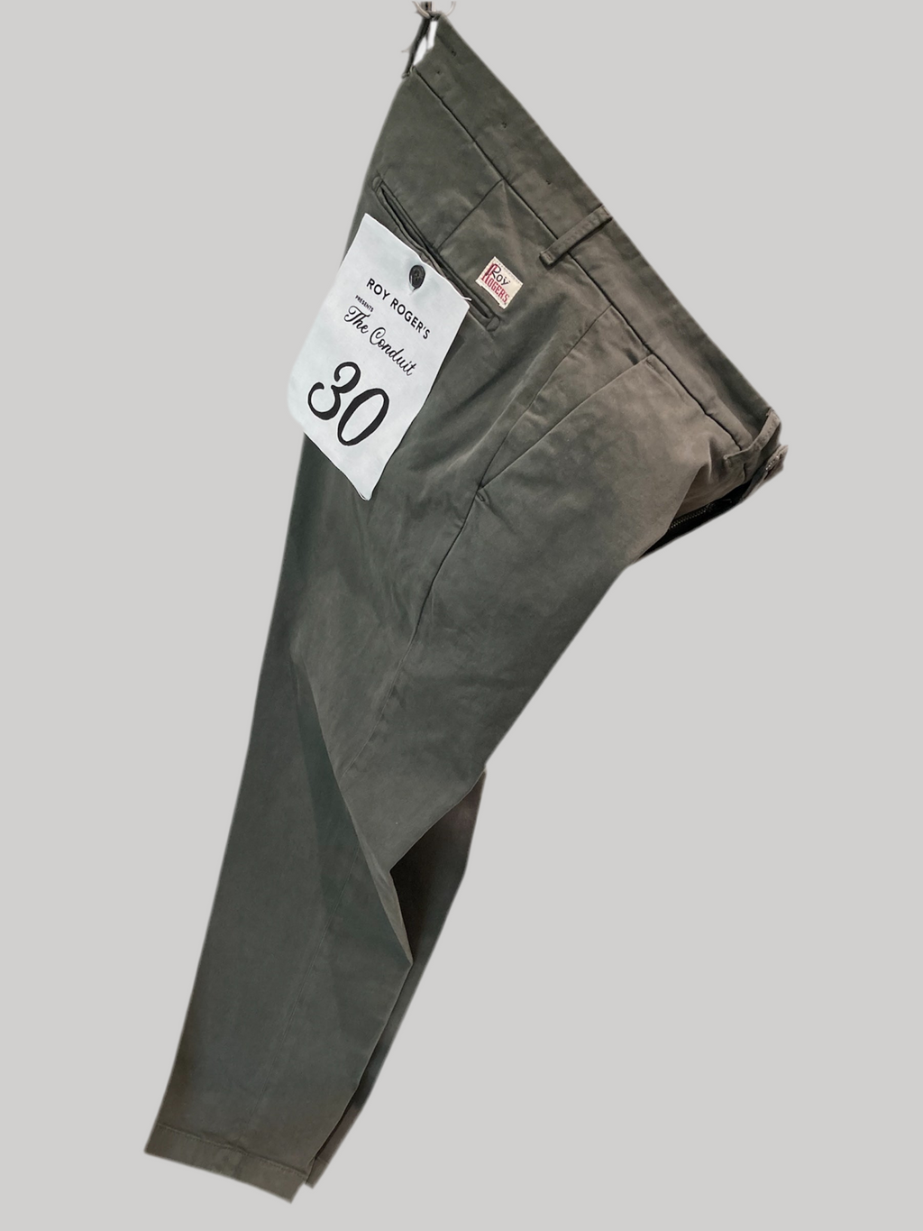 Roy rogers pantalone verde chino conduit