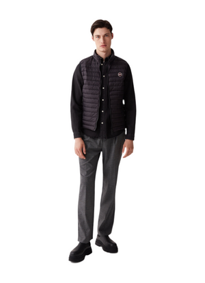 colmar gilet nero in piumino leggero