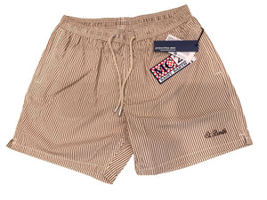 Saint Barth boxer mare patmos a righe rosse