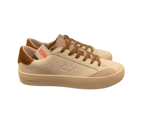Sun 68 sneakers street in pelle volpe