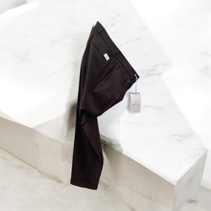 Manuel ritz overshirt marrone in lana merinos