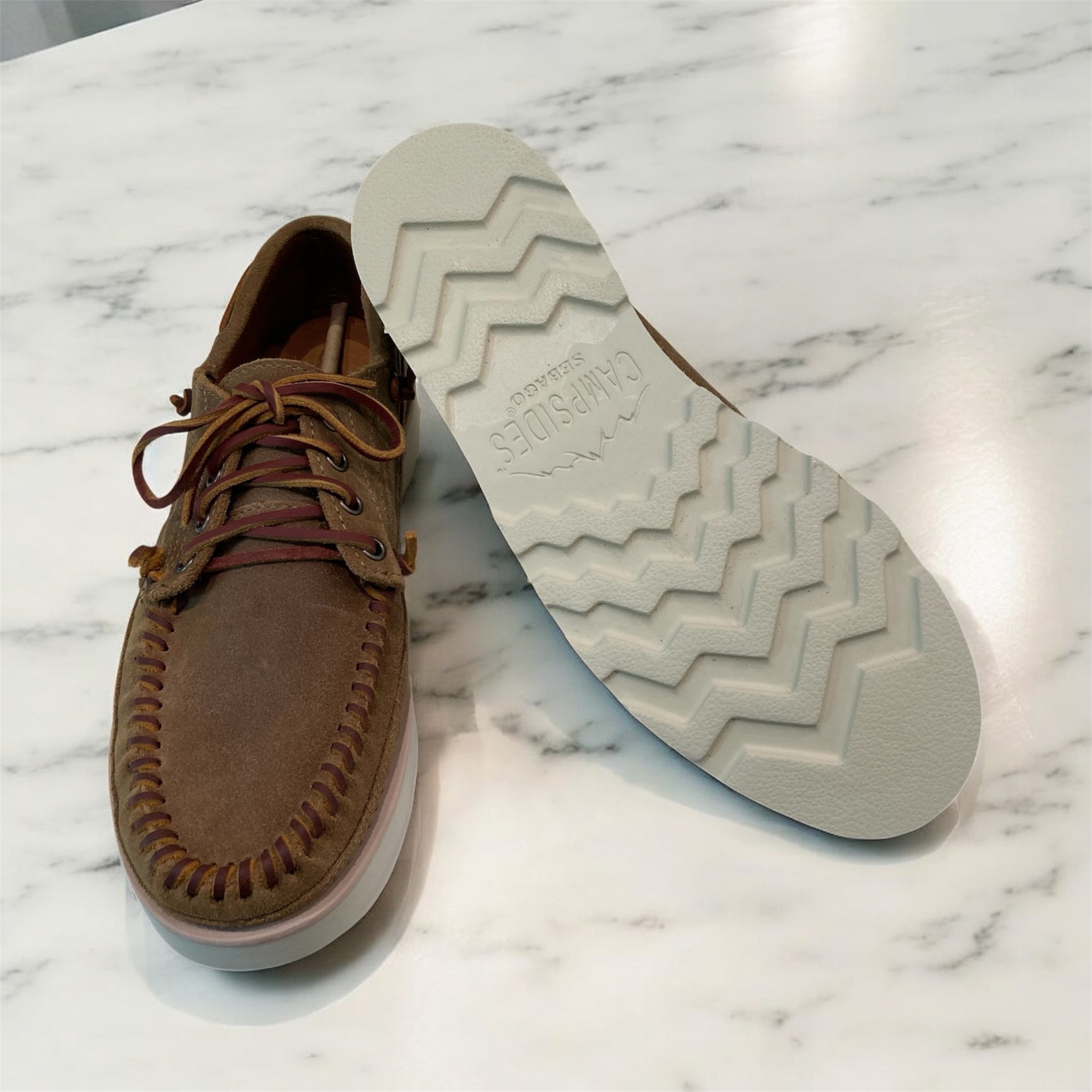 Sebago scarpa keuka oil beige camel