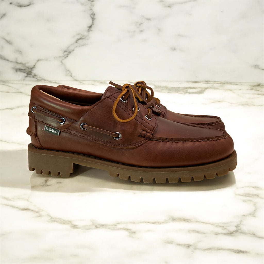 Sebago keuka oil  beige camel