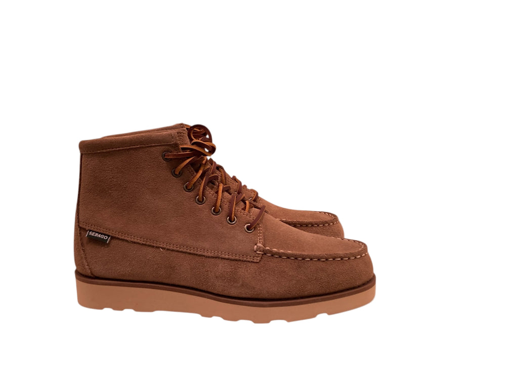 Sebago tala mid suede beige camel