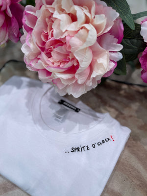 T-shirt ricamata spritz o’clock